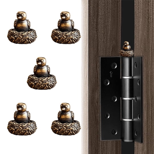 Set De Adornos Decorativos Para Bisagras De Puerta Wlhyhh, Remate Decorativo De Gato Y Gárgola