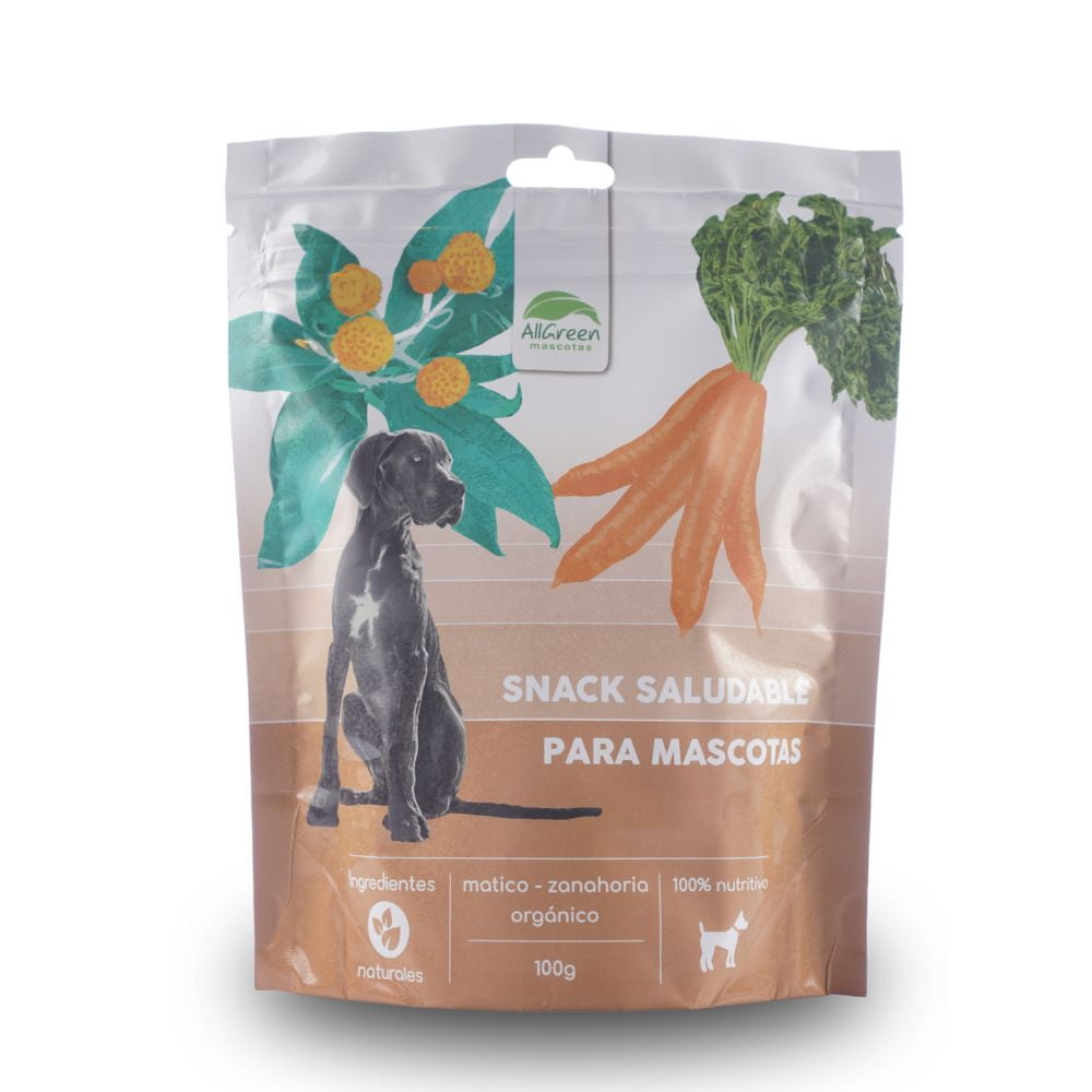 Allgreen Mascotas - Snack Matico Zanahoria 100 Gr