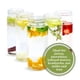 thumbnail image 3 of Set de botellas de vidrio para agua All About Juicing, 6 unidades, 473 ml, 3 of 9