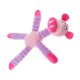 thumbnail image 2 of Juguetes para mascotas Squeak Plush Durable Chew Toy Dientes de limpieza para perro gato rosa, 2 of 5