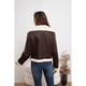 thumbnail image 2 of Chaqueta Mujer Tipo Piloto Cruzada Botones Interior Chiporro 7043, 2 of 4