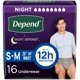 thumbnail image 1 of Ropa interior para adultos para incontinencia Depend Night Defense para hombre, 16 años, 1 of 8
