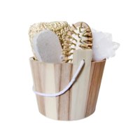 Genérico - Canasto Madera Belleza Cuidado Personal