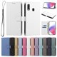 thumbnail image 1 of Cartera para Samsung Galaxy A20e con Bolsillo de Tarjetas, Blanco, 1 of 6