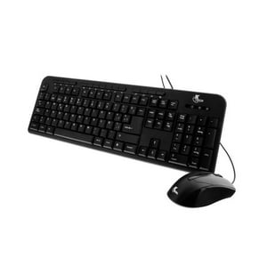 Kit Teclado + Mouse Xtech Multimedia 1000Dpi Español Negro