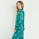thumbnail image 3 of Pijama de Mujer Sport Manga Larga Verde Estampado, 3 of 4