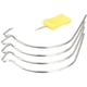 thumbnail image 1 of J-Hook Hangman Products JH4-TS de acero inoxidable con protector de pulgar, 1 of 5