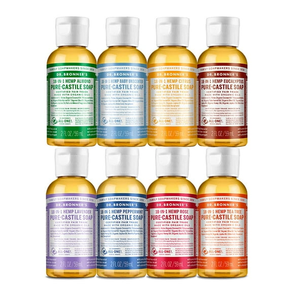 Jabón Líquido Dr. Bronner's Pure-Castile 60 ml Unisex