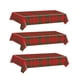 thumbnail image 3 of Mantel Desechable Navide?o Para Fiestas, Impermeable, Rectangular, Protector De Mesa, 3 Piezas, Cuadros Grandes, 3 of 5