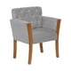 thumbnail image 3 of Sitial Kiel Tela Velvet Gris, 3 of 4