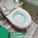 thumbnail image 3 of Inodoro para pacientes mayores con hemorroides posparto, baño de asiento, bañera, lavabo, bidé, 3 of 6