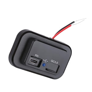 Bothyi - Puertos Usb Qc 3,0, Enchufe De Cargador De Coche Rápido, Apto Para Barco Y Camión Marino