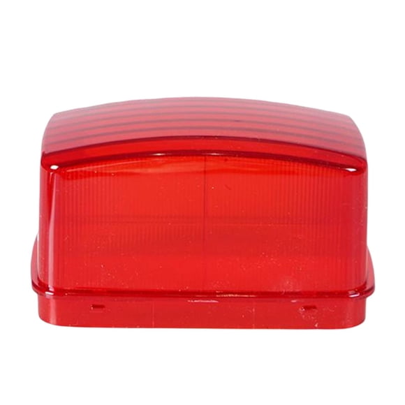 Lente de lámpara trasera trasera cubierta de lámpara trasera, lámpara de señal de motocicletas luz de roja para Rhino 450 660 700 reemplazo