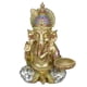 thumbnail image 1 of Figura Ganesh Sentado Porta Velas - PoliResina, 1 of 4
