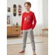 thumbnail image 1 of Pijama Niño Algodón Estampado Skate Rojo rojo 6, 1 of 7