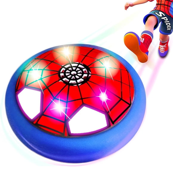 Pelota de fútbol Hover Omiowl Spider Boy, juguete de interior con luces LED