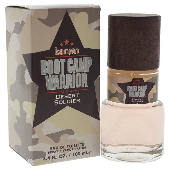 Perfume Kanon Boot Camp Warrior Desert Soldier EDT para hombre, 100 ml