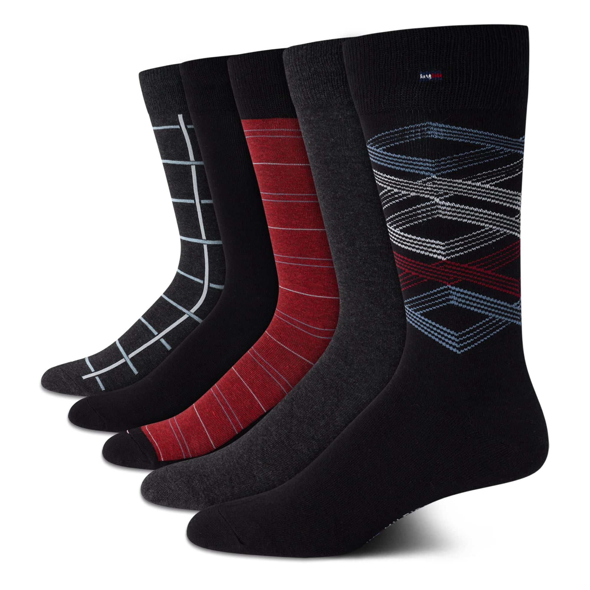 Calcetines De Vestir Tommy Hilfiger, 5 Unidades, Ligeros, Para Hombre