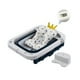 thumbnail image 4 of Bañera Plegable Bebé con Termometro Asiento y Mas Azul, 4 of 6