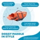 thumbnail image 4 of Chaleco salvavidas para perros Outward Hound Granby Splash naranja pequeño, 4 of 9