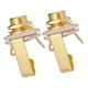 thumbnail image 2 of Enchufes Jack Mono De 6 35 Mm 1 4 Para Pastilla De Bajo De Guitarra Eléctrica Dorado, 2 of 3