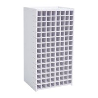 Magideal - Estante Para Marcadores Artísticos, Soporte Para Marcadores De Pincel, 120 Agujeros, Soporte De Exhibición Fordesk Para Ahorro De Espacio, Soporte Par