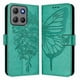 thumbnail image 2 of Funda Cartera Mariposa Para Motorola Moto G15 Power Con Soporte Y Ranuras Para Tarjetas Verde, 2 of 5