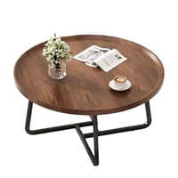 Mesa De Centro Redonda 70Cm By Lubabycas