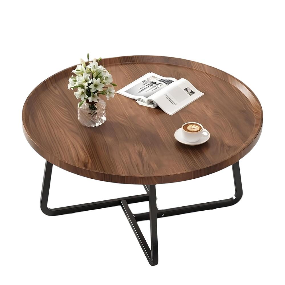 Mesa De Centro Redonda 70Cm By Lubabycas