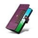 thumbnail image 5 of FOXDOCK Funda tipo Cartera para OPPO A5 Pro 4G/5G – Cubierta de Cuero PU con Múltiples Ranuras, Bolsillo para Efectivo y Correa de Muñeca, 5 of 6