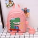 thumbnail image 2 of Children Cute Cartoon Dinosaur School Bags Anti-lost Backpacks Toddler Rucksack Kindergarten Schoolbag, 2 of 3