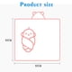 thumbnail image 4 of Toalla con capucha para bebé, juego de toallas y toallitas de baño para recién nacidos, artículos esenciales orgánicos para bebés de 1 a 3 años., 4 of 5