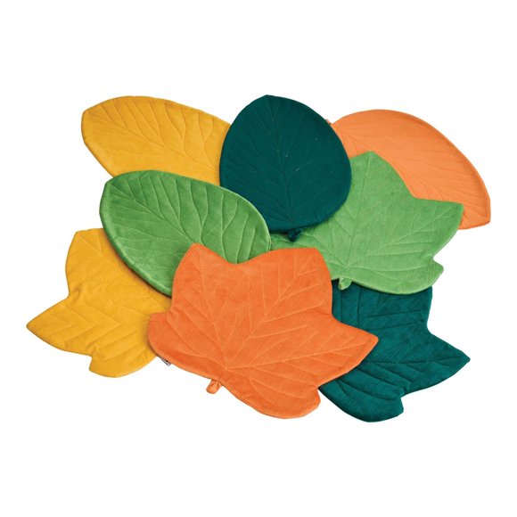 Set de hojas sensoriales Kaplan Early Learning, jumbo, 8 piezas