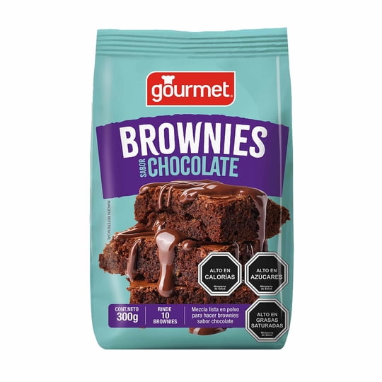 Premezcla Para Brownie Chocolate Bolsa 300 g Gourmet