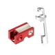 thumbnail image 5 of Herramienta De Reparación De Punta De Taco De Billar, Accesorios De Billar Resistentes, Moldeador De Taco De Piscina 8 En 1, Color Rojo, 5 of 5