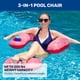 thumbnail image 2 of Silla de piscina Float Aqua Mosaic 3 en 1 inflable para adultos, 2 of 6