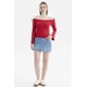 thumbnail image 4 of Polera Mujer Bardot Hombros Rojo, 4 of 4