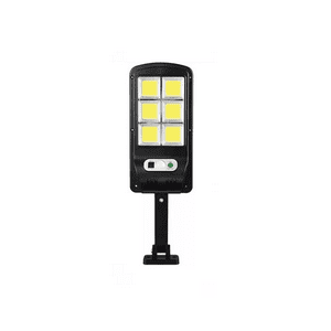 Genérico - Pack 3 Focos Solares Led Exterior Con Sensor De Movimiento Negro