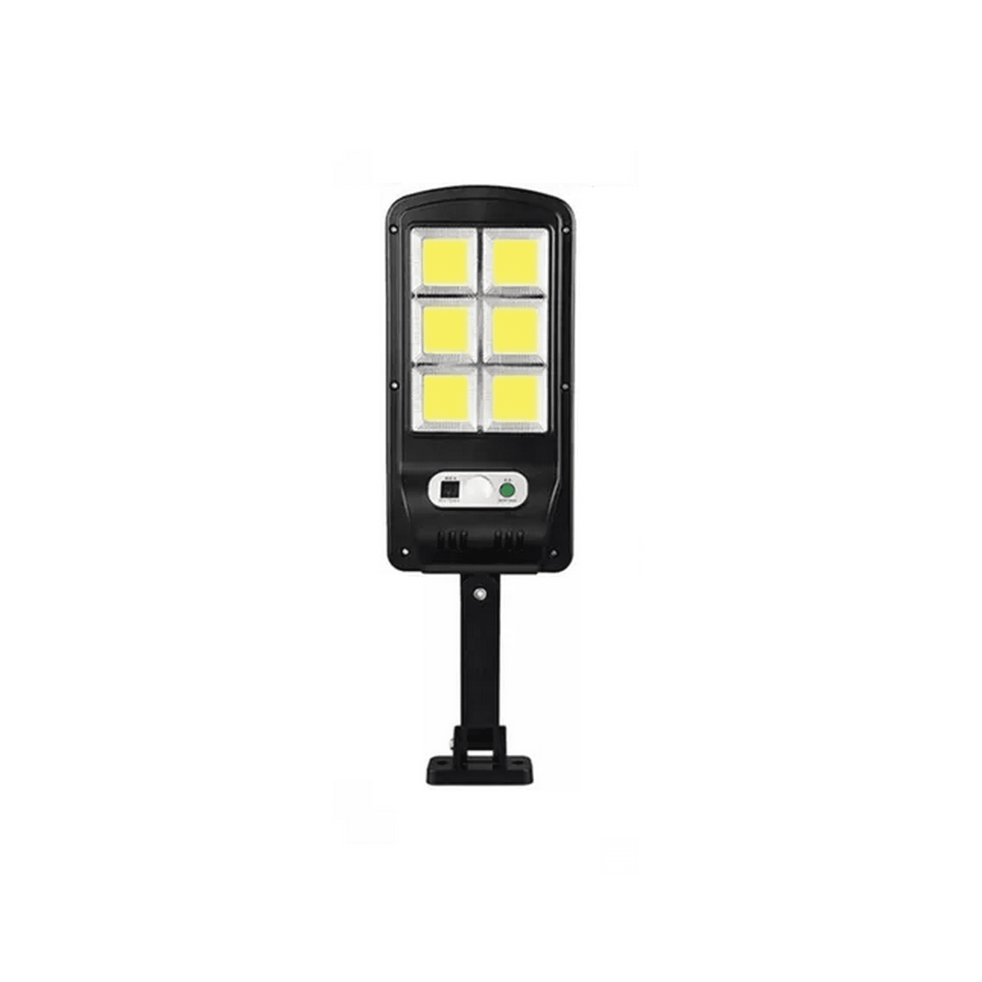 Genérico - Pack 3 Focos Solares Led Exterior Con Sensor De Movimiento Negro