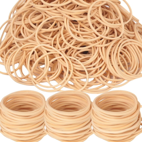 Foshine Rubber Bands Size 16, 500 pcs, Small Rubber Bands for Office