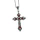 thumbnail image 2 of Collar Con Colgante De Cruz, Joyería De Aleación Para Ceremonia Religiosa, Bautismo, Año Nuevo, 2 of 3