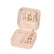 thumbnail image 2 of Estuche Organizador Joyas Cuadrado 10cm Joyero Rosa Aros, 2 of 3