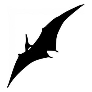 Rienda Libre Graphics - Decomural Flying Pterodactyl Dinosaur Ws-15265