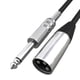 thumbnail image 1 of Cable Mono (1 4 Pulgada) De 6 35 Mm A Xlr Audio Blindado 1 5 M, 1 of 5