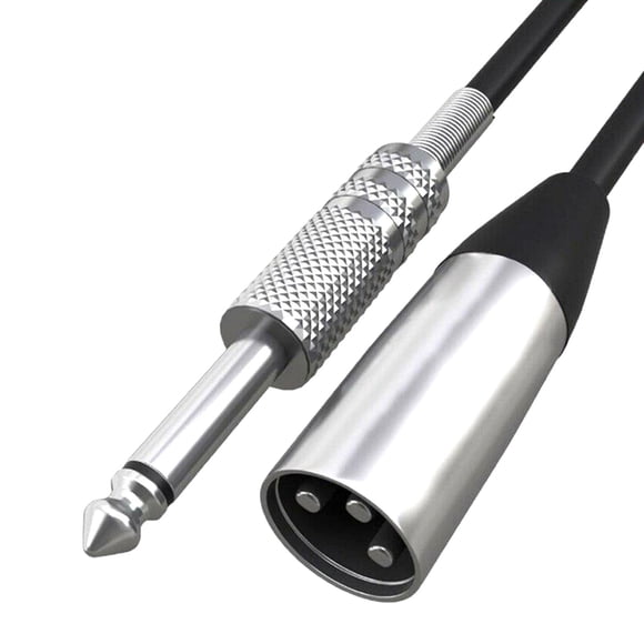 Cable Mono (1 4 Pulgada) De 6 35 Mm A Xlr Audio Blindado 1 5 M