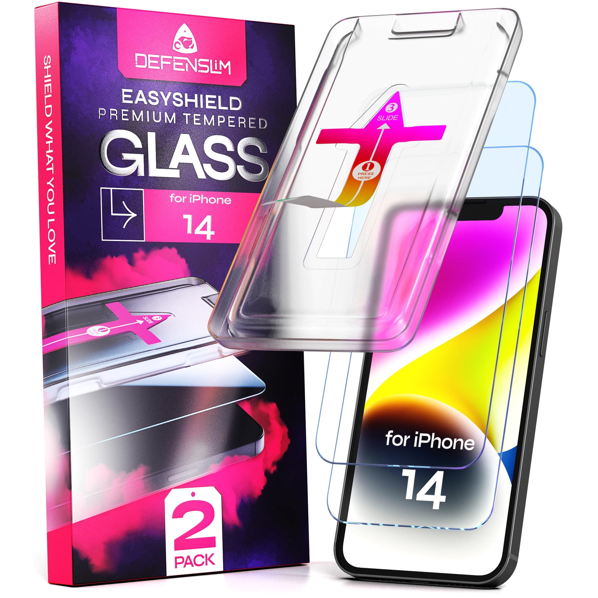 Protector De Pantalla Defenslim De Cristal Templado Para Iphone 14 De 6.1 Pulgadas