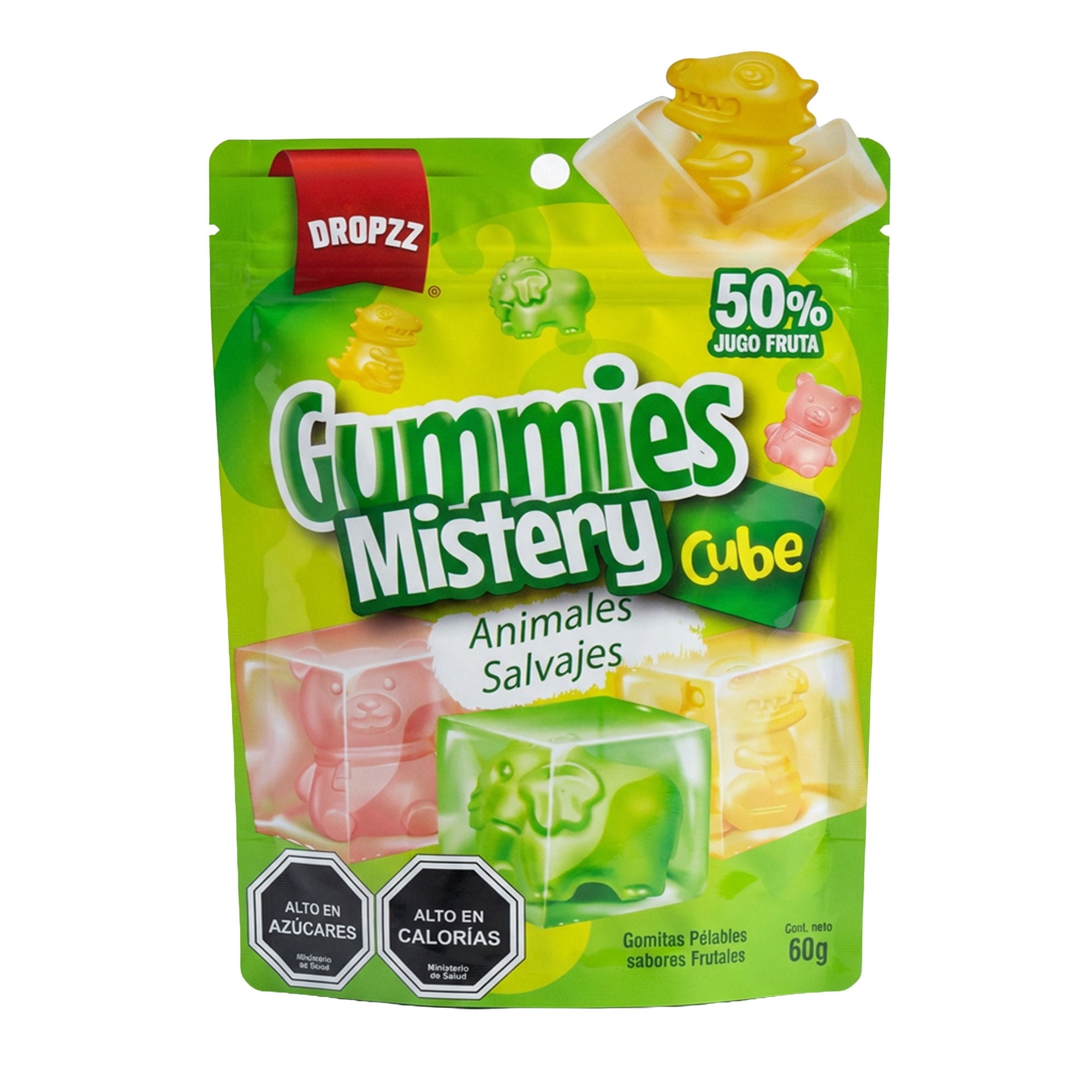 Gomita Animales Salvajes 60 g Dropzz