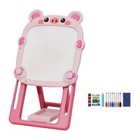 Magideal - Pizarra Borrable Para Niños, Pizarra Blanca Para Garabatear, Juguete De Aprendizaje Portátil, Tablero De Dibujo Para Niños Y Niñas, Regalos De Cumplea