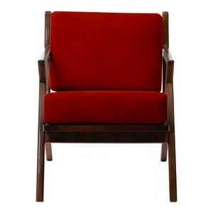 Latam Home - Sitial Bremen Cuero Kentucky Rojo