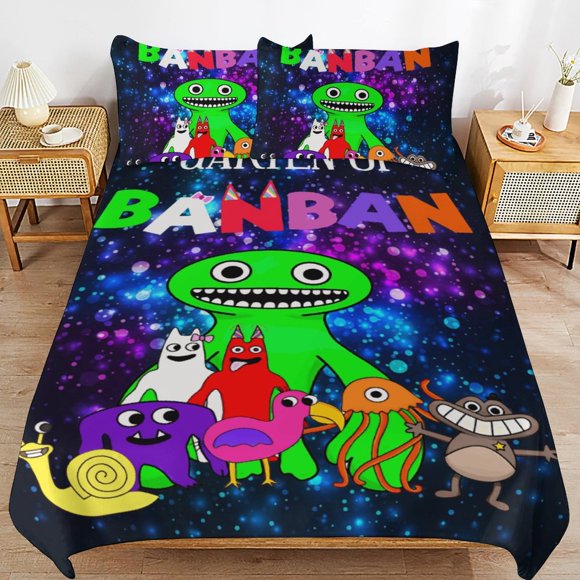 Garden Of Banban Bedding Set Duvet Cover Comfortable and Lightweight Cartoon Bedding 3 Piece Bed Set